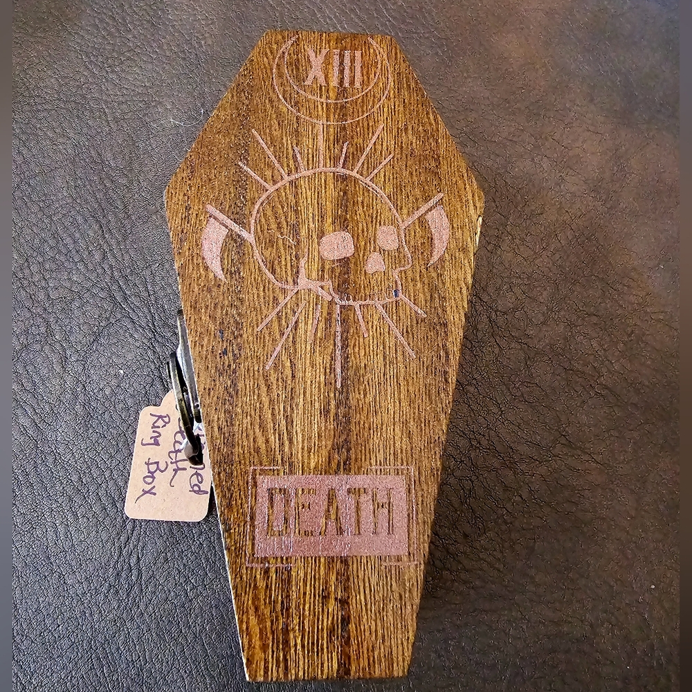 Coffin Ring Box